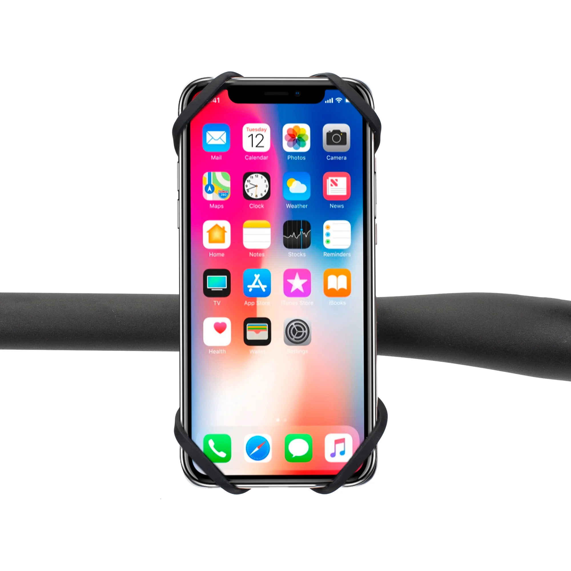 360 Degree Adjustable Silicone Electric Scooter Phone holder - Image 6