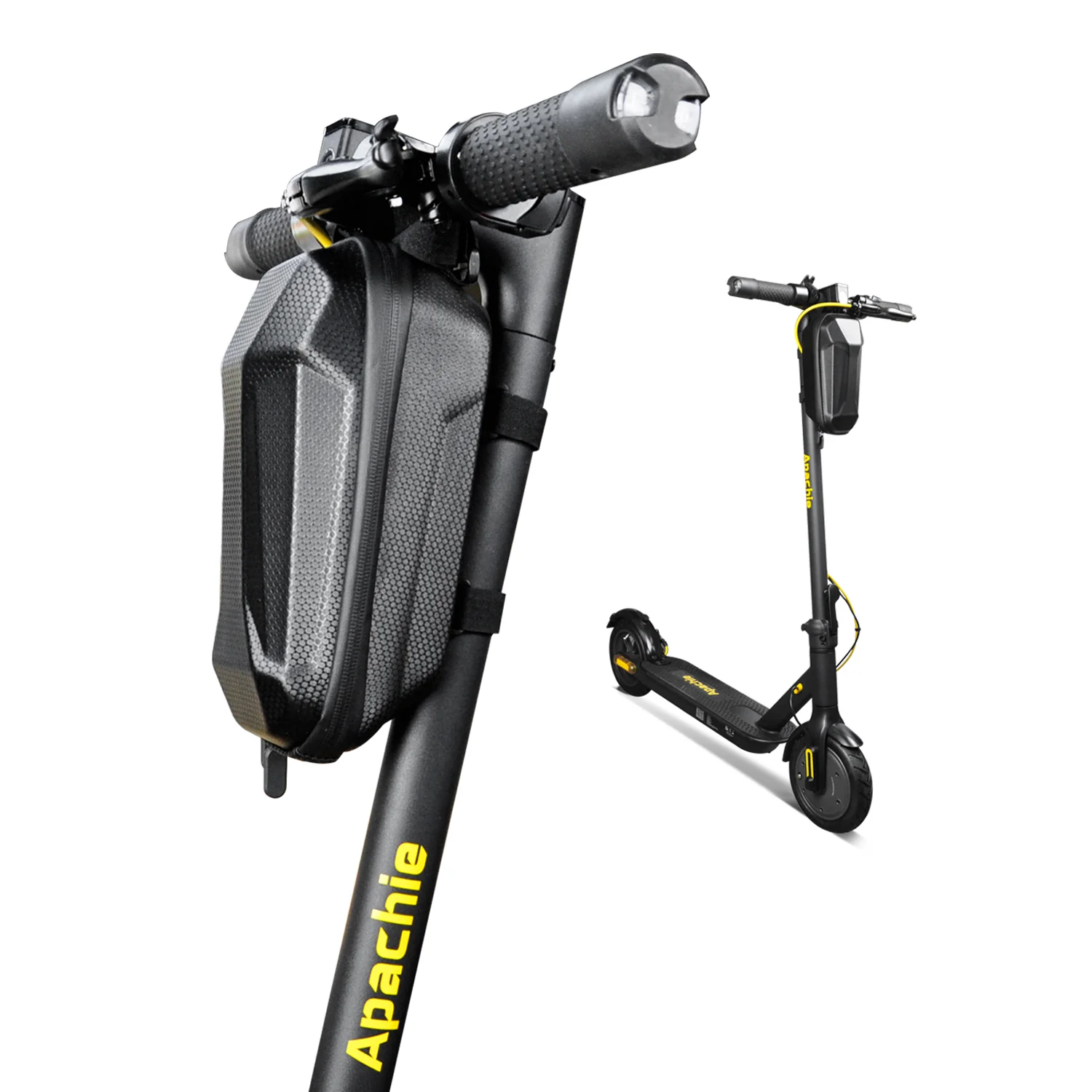 Apachie 4L EVA E-Scooter USB Carbon Storage Bag - Image 3
