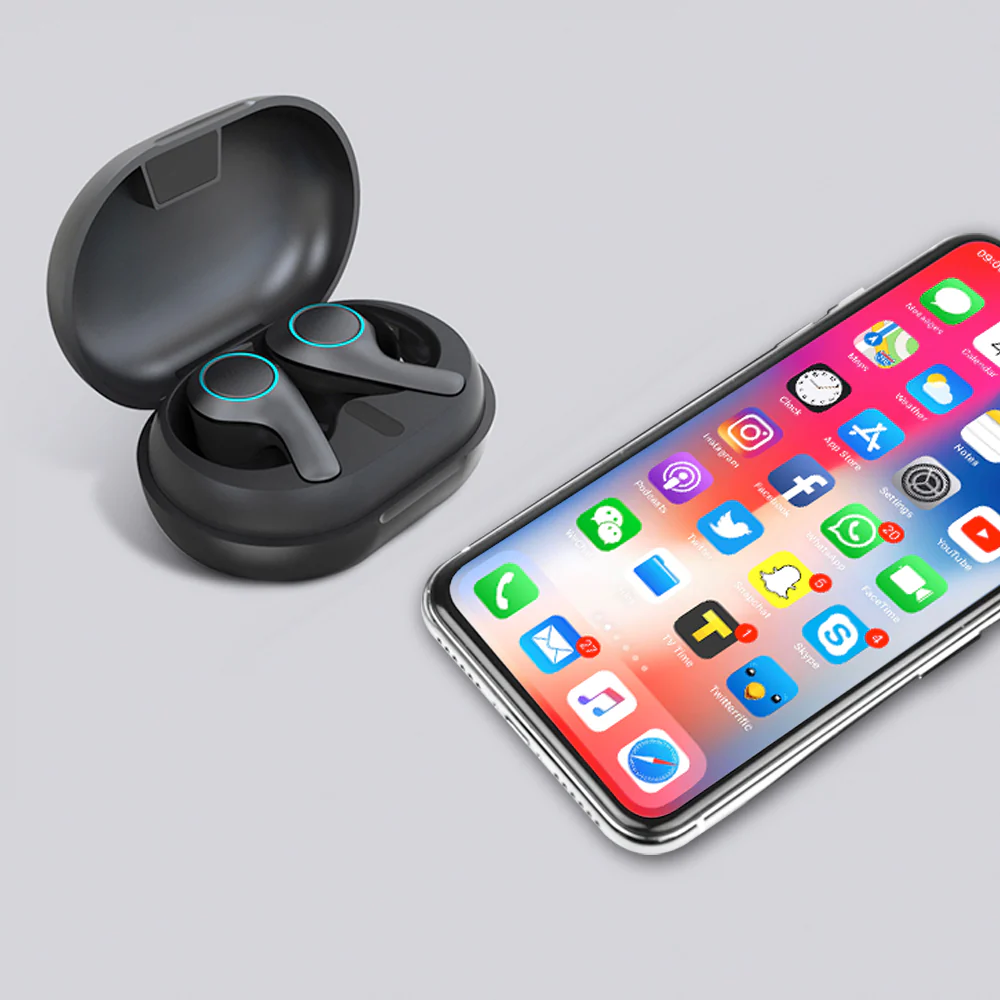 Apachie In-Ear Wireless Headphones With Charging Case - Image 7